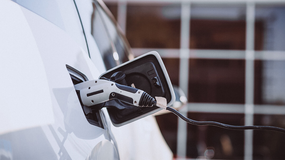 Cargadores de autos eléctricos para parqueos de empresas