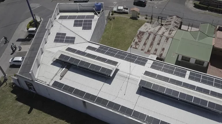Energía solar en el sector industrial